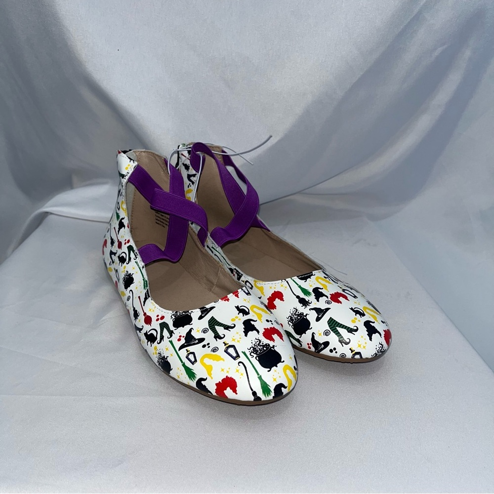 Monkey Feet Women’s Hocus Pocus Ballet Flats  Size 6.5 NWOT